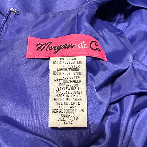 Morgan & Co. Vibrant Purple Dress - Picture 2 of 5